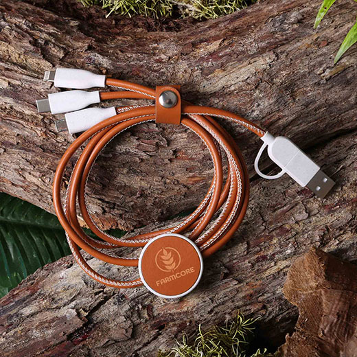 Cable de recharge promotionnel avec votre logo