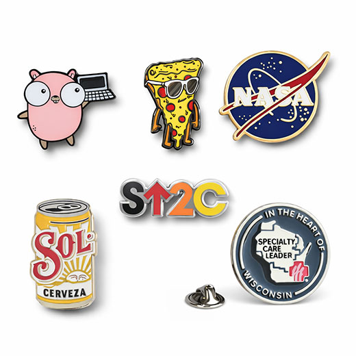 Épinglettes promotionnels avec votre logo