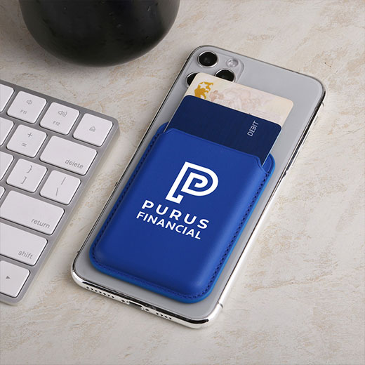 Porte-cartes pour téléphone personnalisé avec votre logo