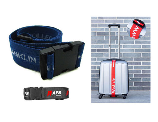 Sangle à bagage personnalisé avec votre logo