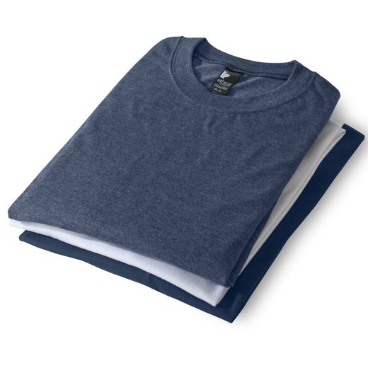 T-shirt promotionnel en coton biologique fabriqué au Québec